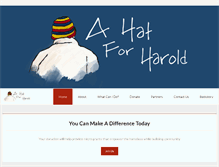 Tablet Screenshot of ahatforharold.org